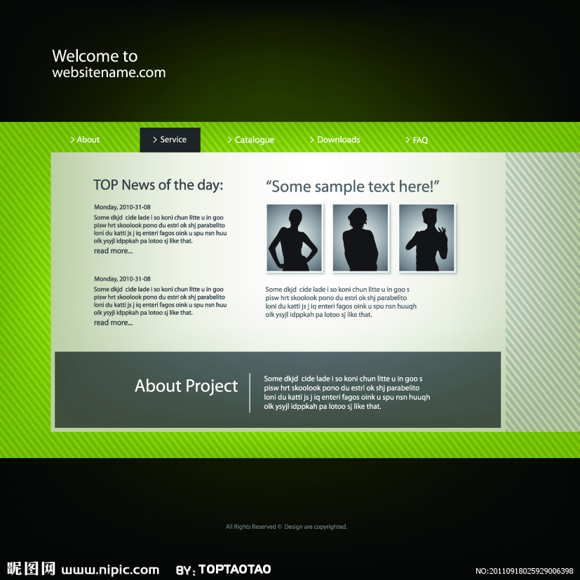 精美網站設計模板圖片 視覺靈感與實用指南